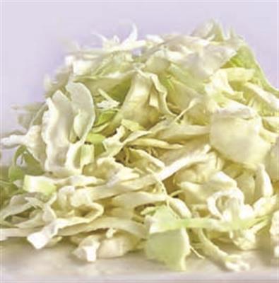 CABBAGE GREEN SLICED 2KG BAG