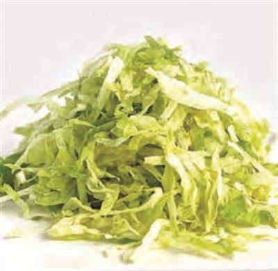 LETTUCE SLICED 1KG BAG