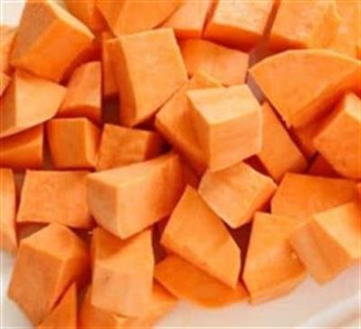 KUMARA ORANGE DICED 10X10 1KG BAG