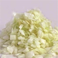 ONION WHITE DICED 20X20 1KG BAG